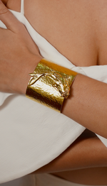 Load image into Gallery viewer, Gold Koi Fish Cuff