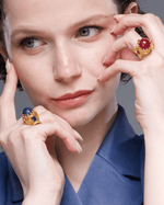 Load image into Gallery viewer, Lazuli Statement Ring - Aquadan.co