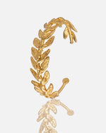 Load image into Gallery viewer, Elegant Leaves Bracelet 24K gold plated, BR00223.
