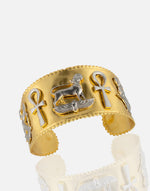 Load image into Gallery viewer, Lion Motif Cuff
