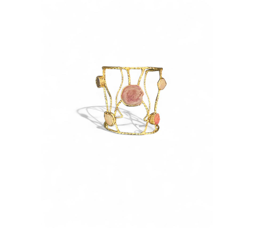 Aurora Gemstone Cuff