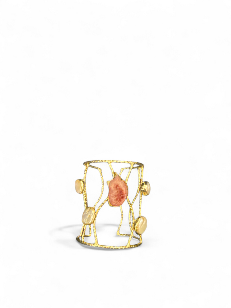 Aurora Gemstone Cuff