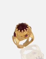 Cargue la imagen en el visor de la galería, Anillo de declaración de lazuli
