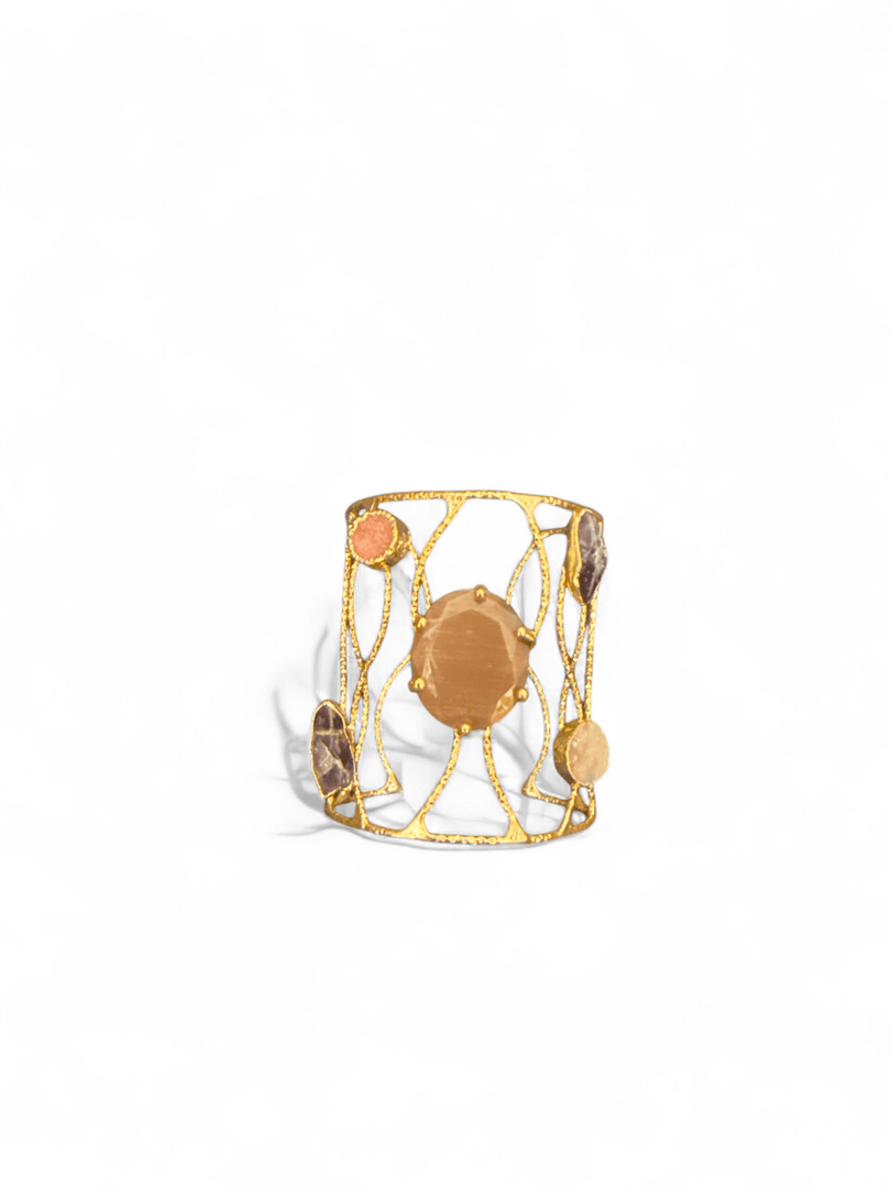 Aurora Gemstone Cuff - Aquadan.co