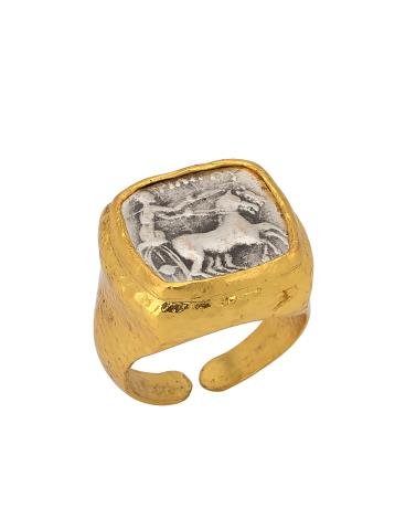 Colosseum Adjustable Ring - Aquadan.co