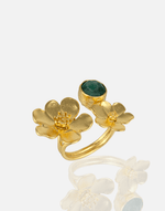 Load image into Gallery viewer, Flower Adjustable Ring - Aquadan.co