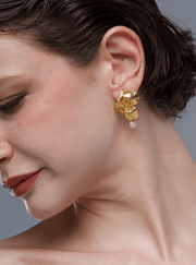 Love Flower Pearl Earring - Aquadan.co