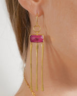 Load image into Gallery viewer, Naturalist Chandelier Drop Earring - Aquadan.co