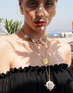 Load image into Gallery viewer, Janus Duality Pendant Necklace
