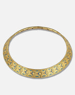 Cargue la imagen en el visor de la galería, Royal Princess Flower Narrow Collar Necklace - Aquadan.co